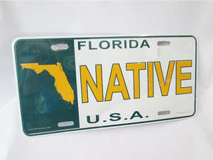 Number Plate - NATIVE 